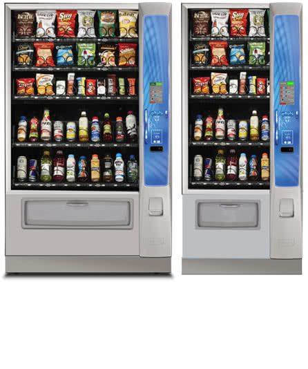 Crane Merchant Media Combo Vending Machines